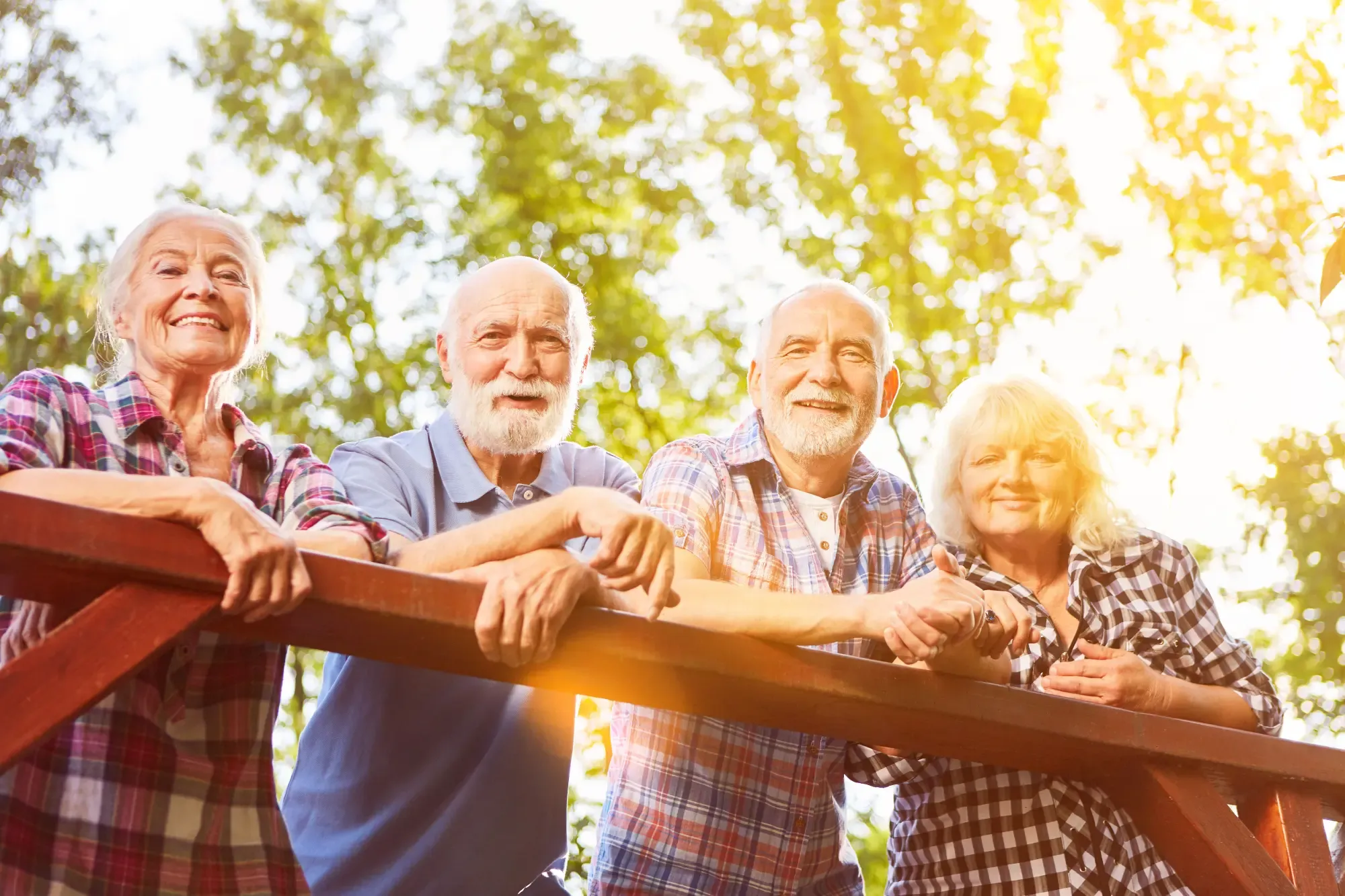 retirees get together